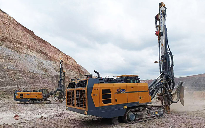 首次进军非洲铜矿！PT视讯潜孔钻机日进尺416m