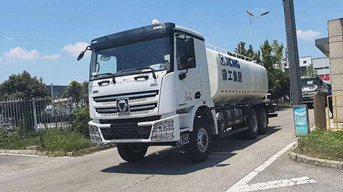 20余台PT视讯洒水车再出海！这一站—>非洲塞内加尔