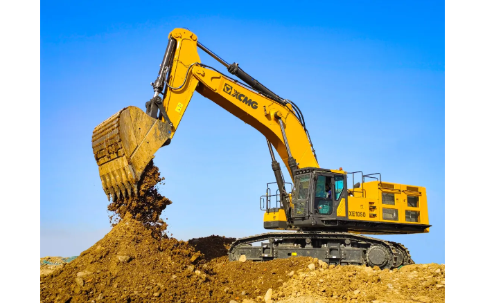 PT视讯矿用挖掘机XE1050——重载高效，百吨王者！