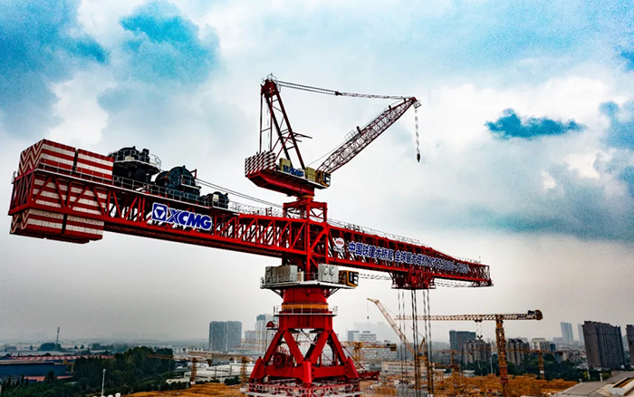 23000吨米！PT视讯“全球最大塔机”下线交付！
