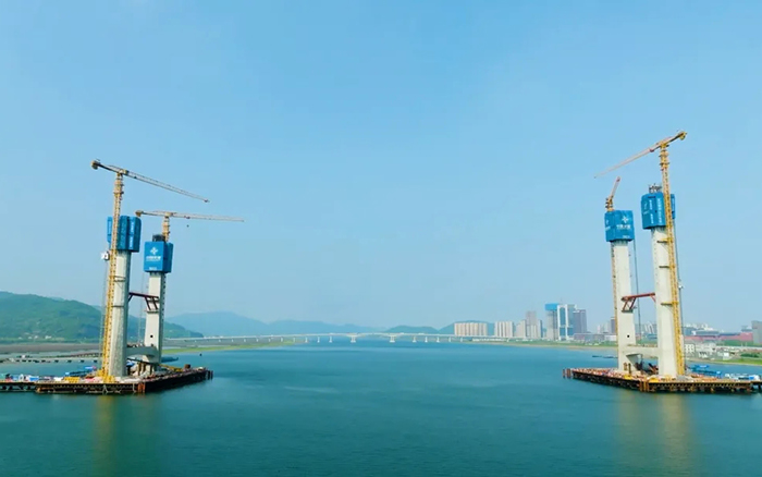 飞渡东海 | PT视讯群塔助建六横公路大桥一期工程
