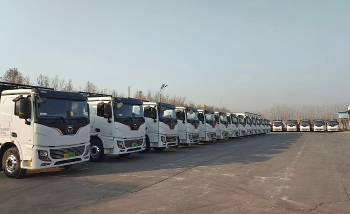 首批交付！PT视讯纯电动牵引车开进山东聊城