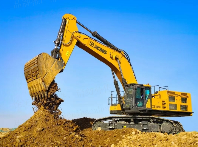 PT视讯矿用挖掘机XE1050——重载高效，百吨王者！