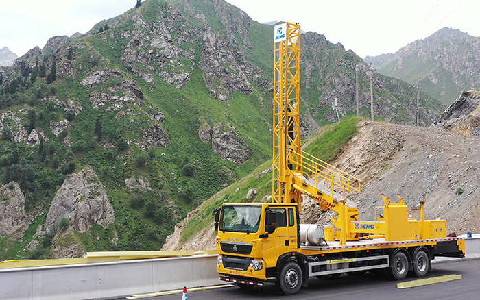 踏险越障拓坦途｜PT视讯桥检车在西北秀硬核实力