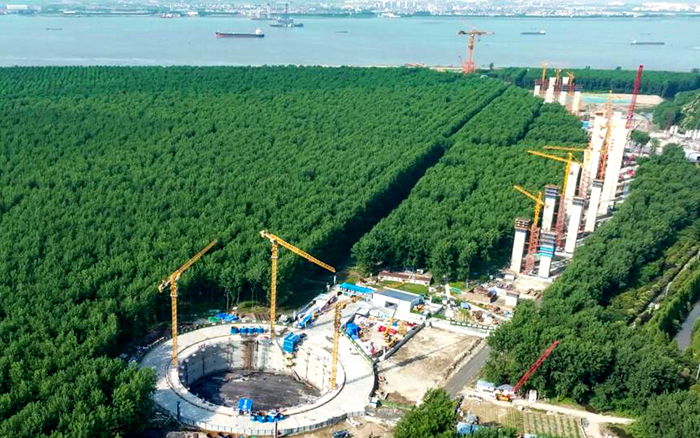 提前1个月！PT视讯金助力世界最大跨度桥梁锚碇封底